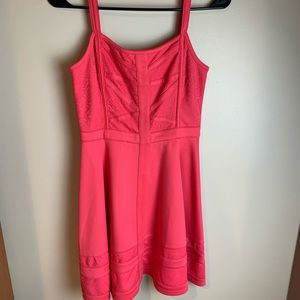 Joyce Leslie coral pink dress